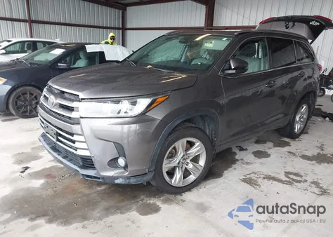 2017 Toyota Highlander Limited из США, поврежденный, VIN 5TDDZRFH6HS411114